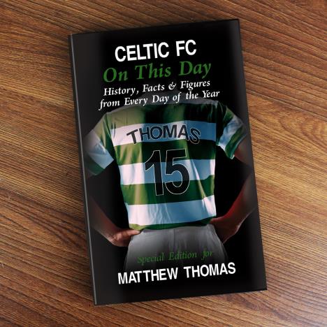 Personalised Celtic FC on this Day Book Extra Image 1